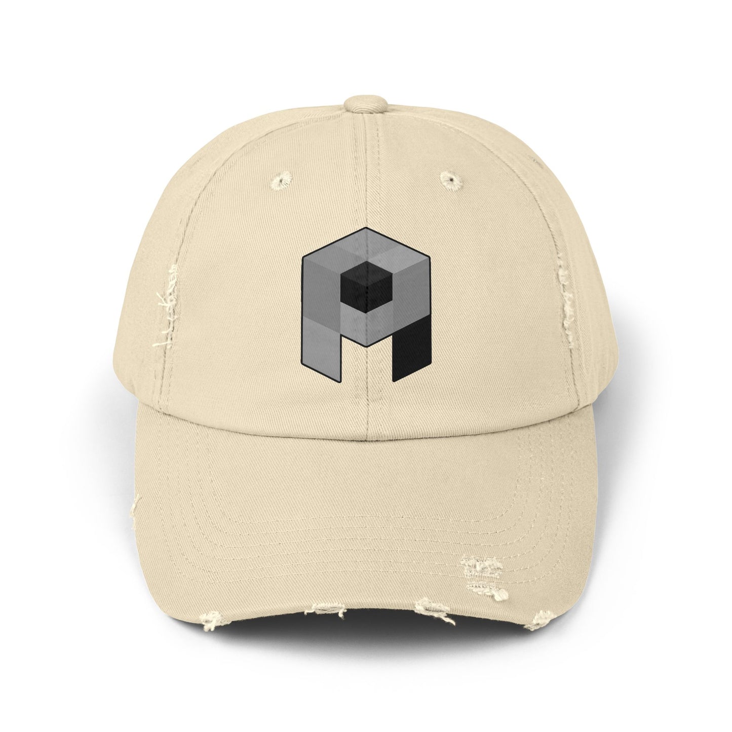 Unisex Pixel Athletics Logo Distressed Cap