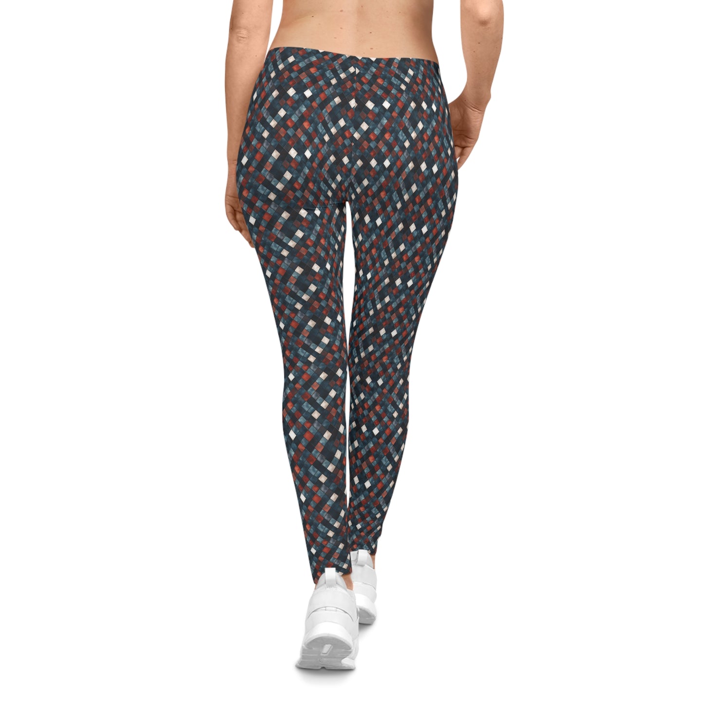 Pixel Print Women's Casual Leggings