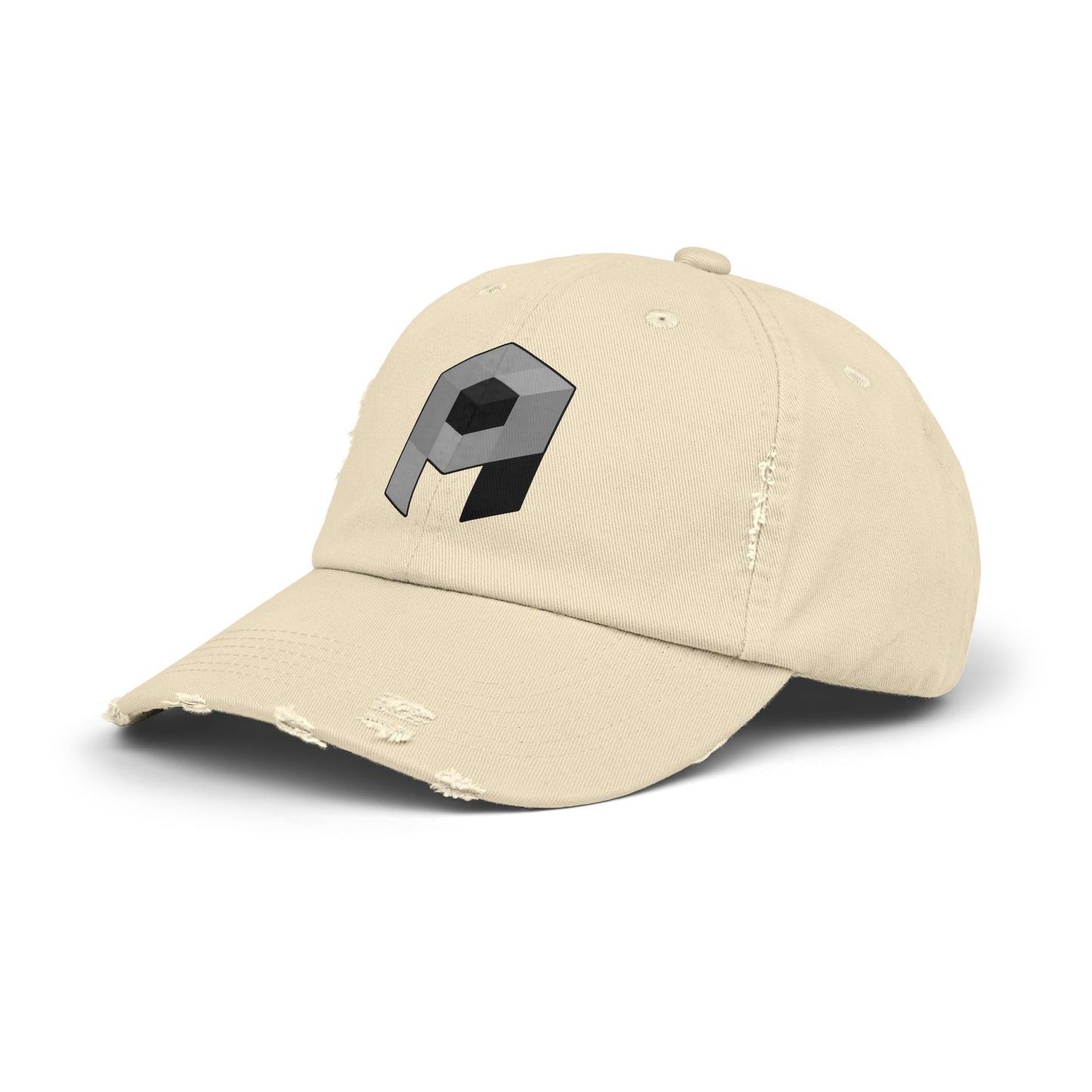 Unisex Pixel Athletics Logo Distressed Cap