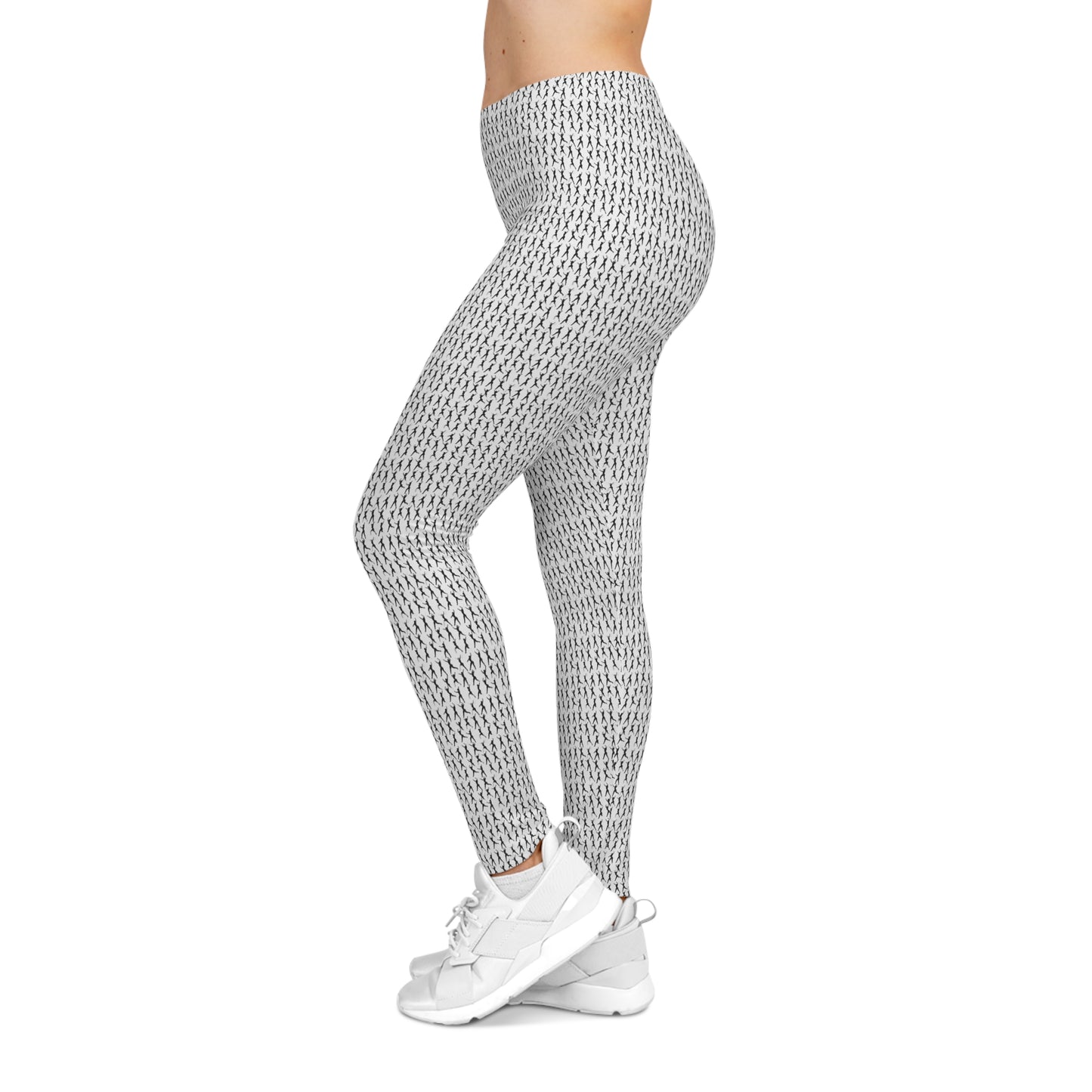 Silhouette Comfort: Versatile Women's Casual Leggings for Lounging and Working Out