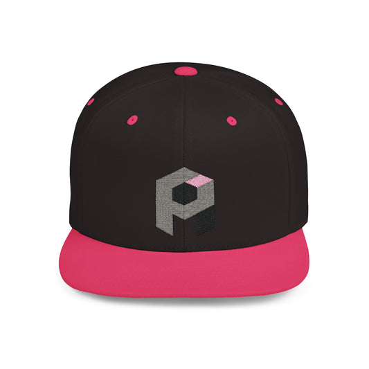 Flat Bill "Pixel X" Snapback