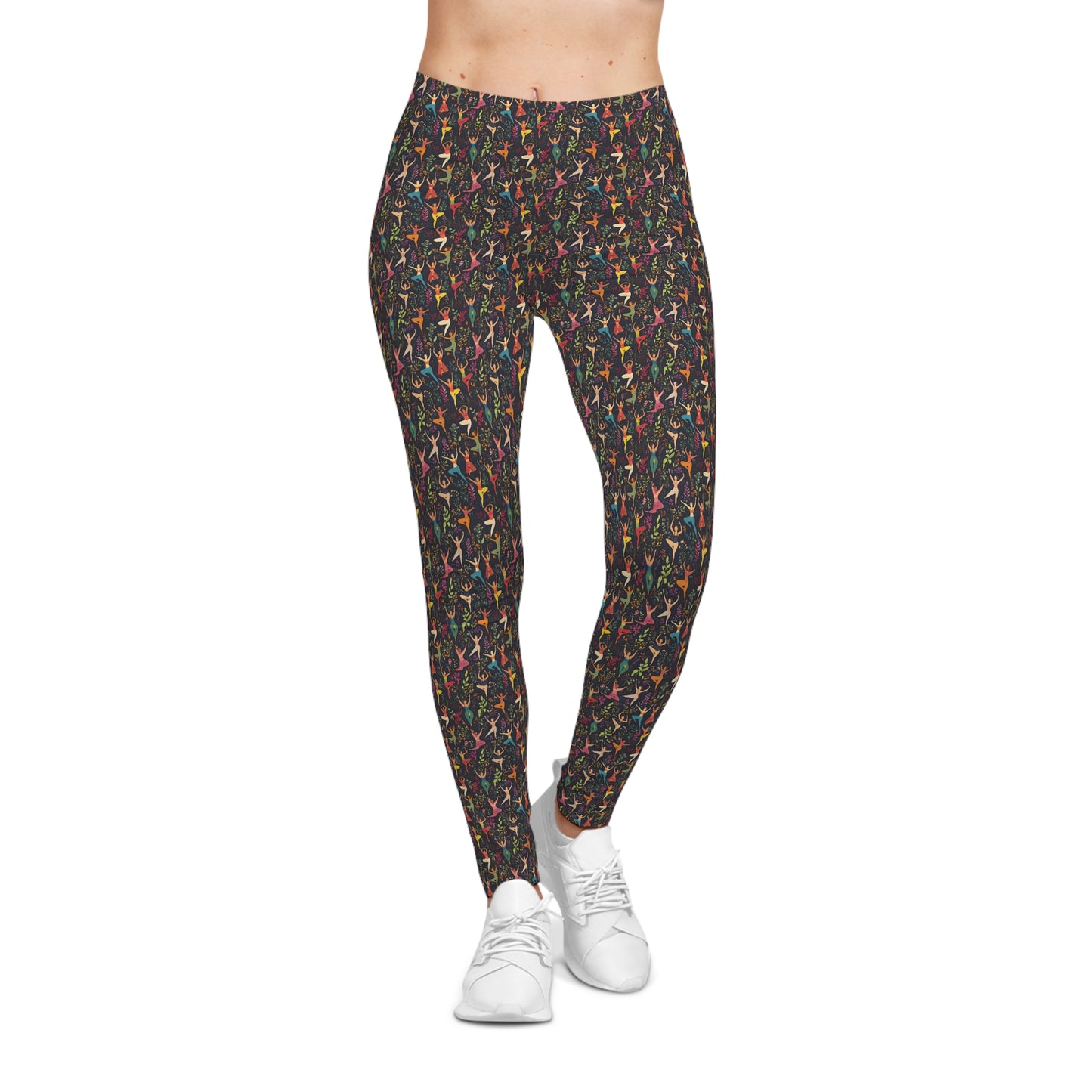 Women of the World: Versatile Casual Leggings for Lounging and Working Out