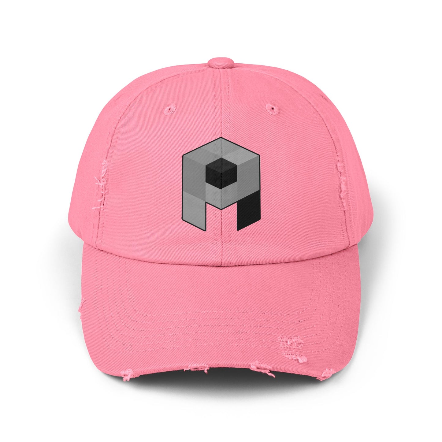 Unisex Pixel Athletics Logo Distressed Cap