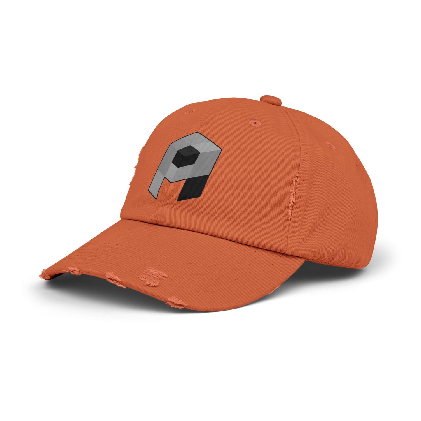 Unisex Pixel Athletics Logo Distressed Cap