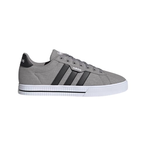 adidas Men's Daily 3.0 Skate Shoe, Dove Grey/Core Black/Cloud White