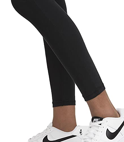 Nike NSW Favorites Graphic HW Leggings (Little Kids/Big Kids) Black/White