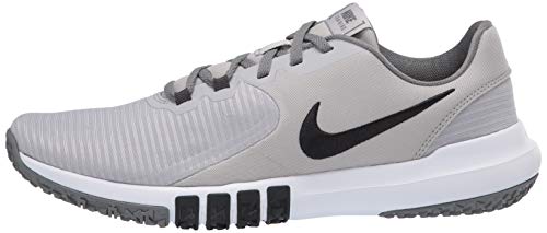 Nike Men's Flex Control TR4 Cross Trainer, Light Smoke Grey/Blacksmoke Grey-Dark Smoke Greywhite