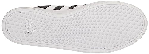 adidas Men's Bravada 2.0 Lifestyle Skateboarding Canvas Mid-Cut Skate Shoe, Black/White/White