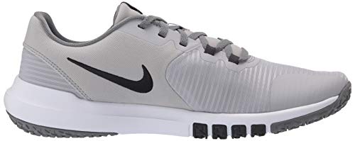 Nike Men's Flex Control TR4 Cross Trainer, Light Smoke Grey/Blacksmoke Grey-Dark Smoke Greywhite