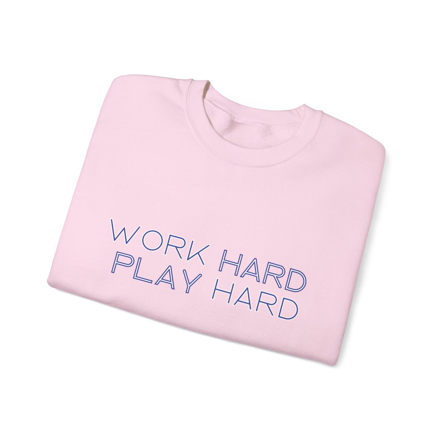 Stay Cozy, Stay Driven: Work Hard. Play Hard. Unisex Heavy Blend™ Crewneck Sweatshirt