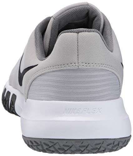 Nike Men's Flex Control TR4 Cross Trainer, Light Smoke Grey/Blacksmoke Grey-Dark Smoke Greywhite