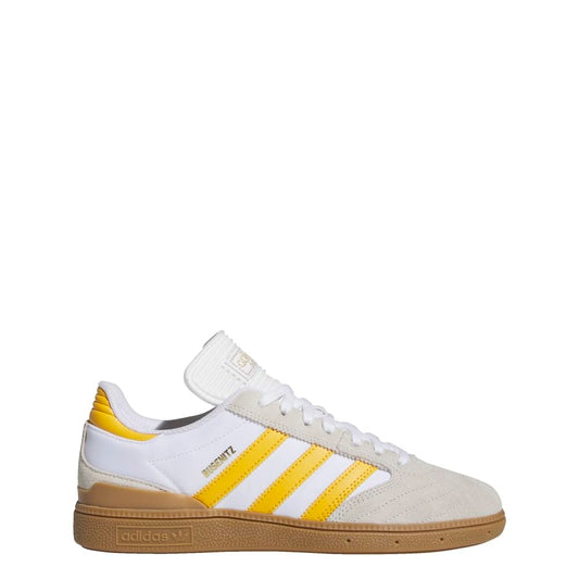 adidas Busenitz Shoes - Crystal White/Preloved Yellow/Gum