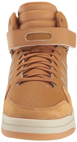 adidas Originals Men's Postmove Mid Cloudfoam Super Sneaker, Mesa/Mesa/Off White