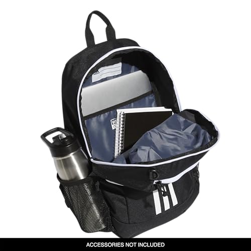 adidas Creator 2 Backpack, Black/White, One Size