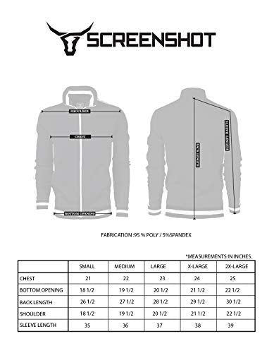 SCREENSHOT-F11956 Mens Urban Hip Hop Premium Track Jacket - Athletic Color Block Fashion Sweatshirt