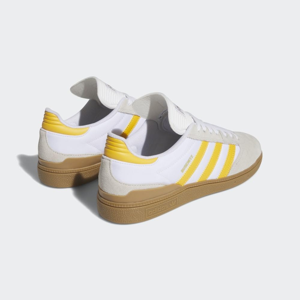 adidas Busenitz Shoes - Crystal White/Preloved Yellow/Gum