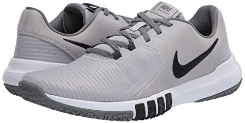 Nike Men's Flex Control TR4 Cross Trainer, Light Smoke Grey/Blacksmoke Grey-Dark Smoke Greywhite