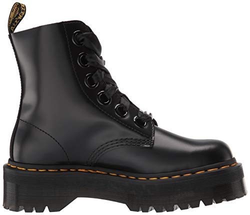 Dr. Martens Women's Molly Fashion Boot, Black Buttero