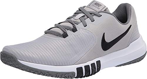 Nike Men's Flex Control TR4 Cross Trainer, Light Smoke Grey/Blacksmoke Grey-Dark Smoke Greywhite