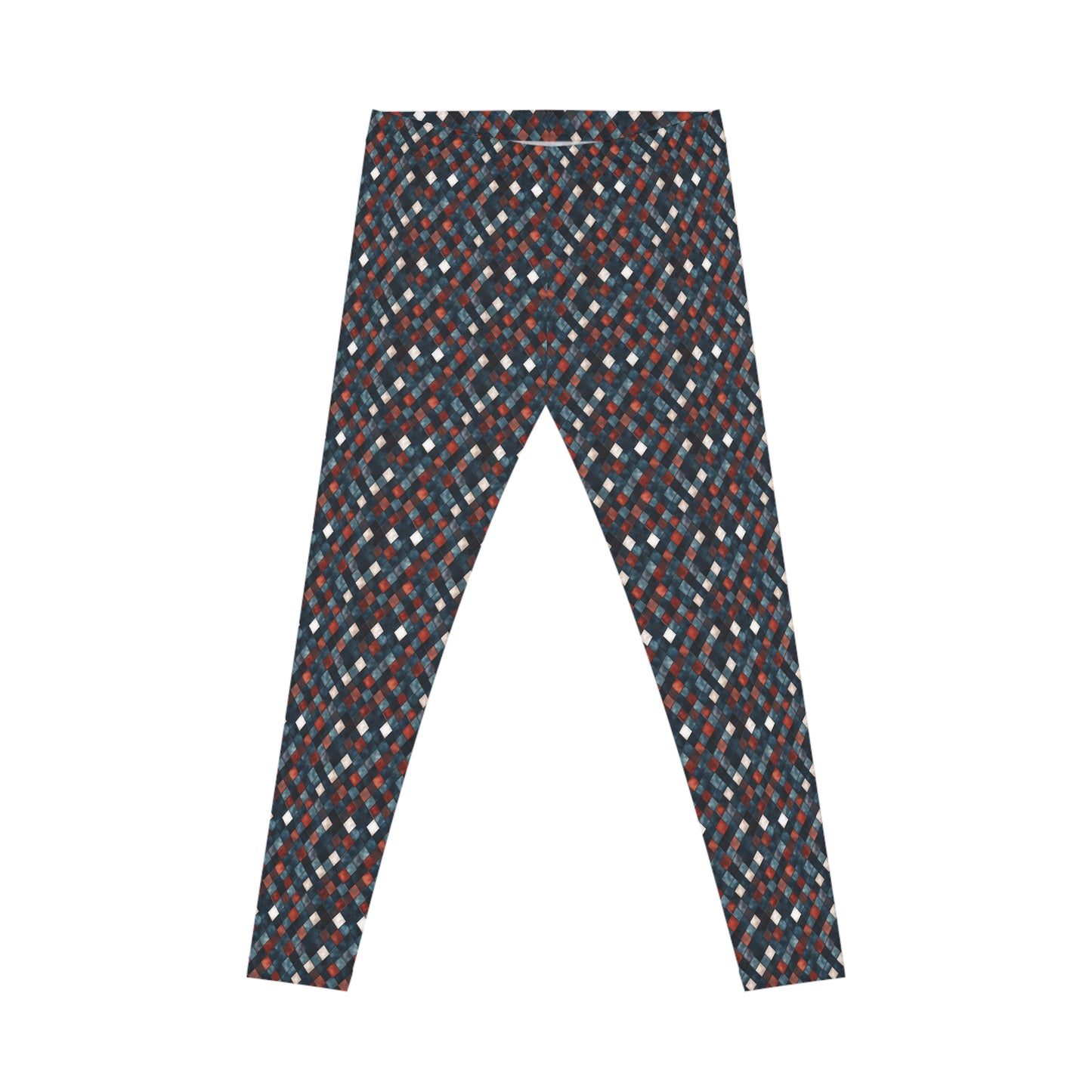 Pixel Print Women's Casual Leggings