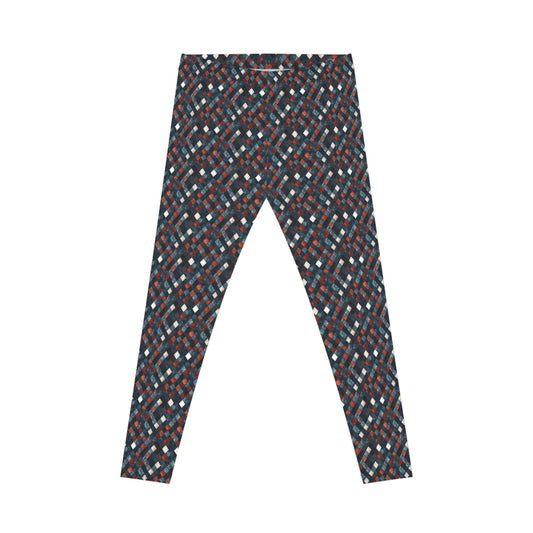 Pixel Print Women's Casual Leggings