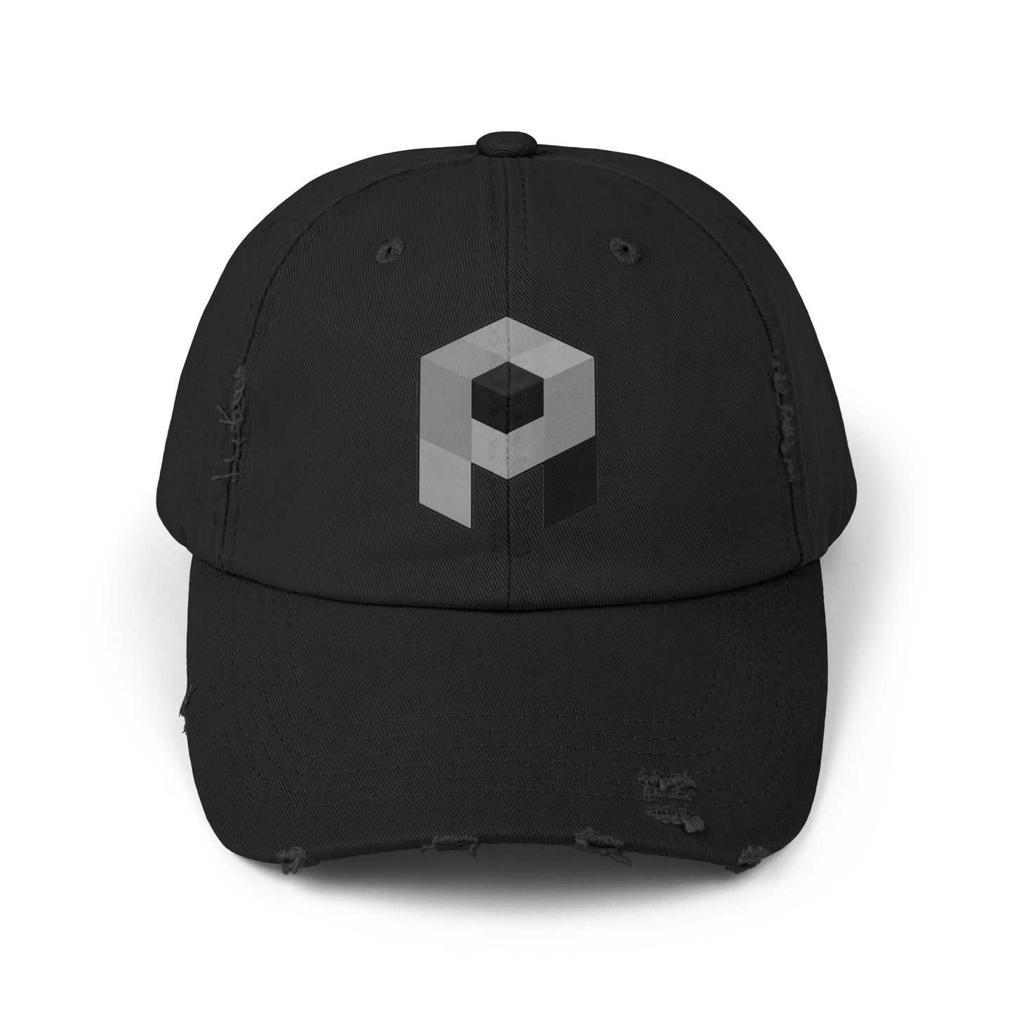 Unisex Pixel Athletics Logo Distressed Cap