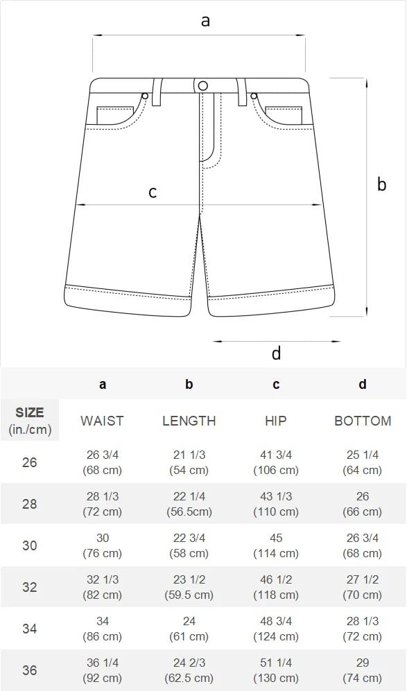 Aelfric Eden Washed Reverse Jorts Mens Casual Denim Shorts Loose Fit Baggy Jean Short Streetwear Trendy Outfits