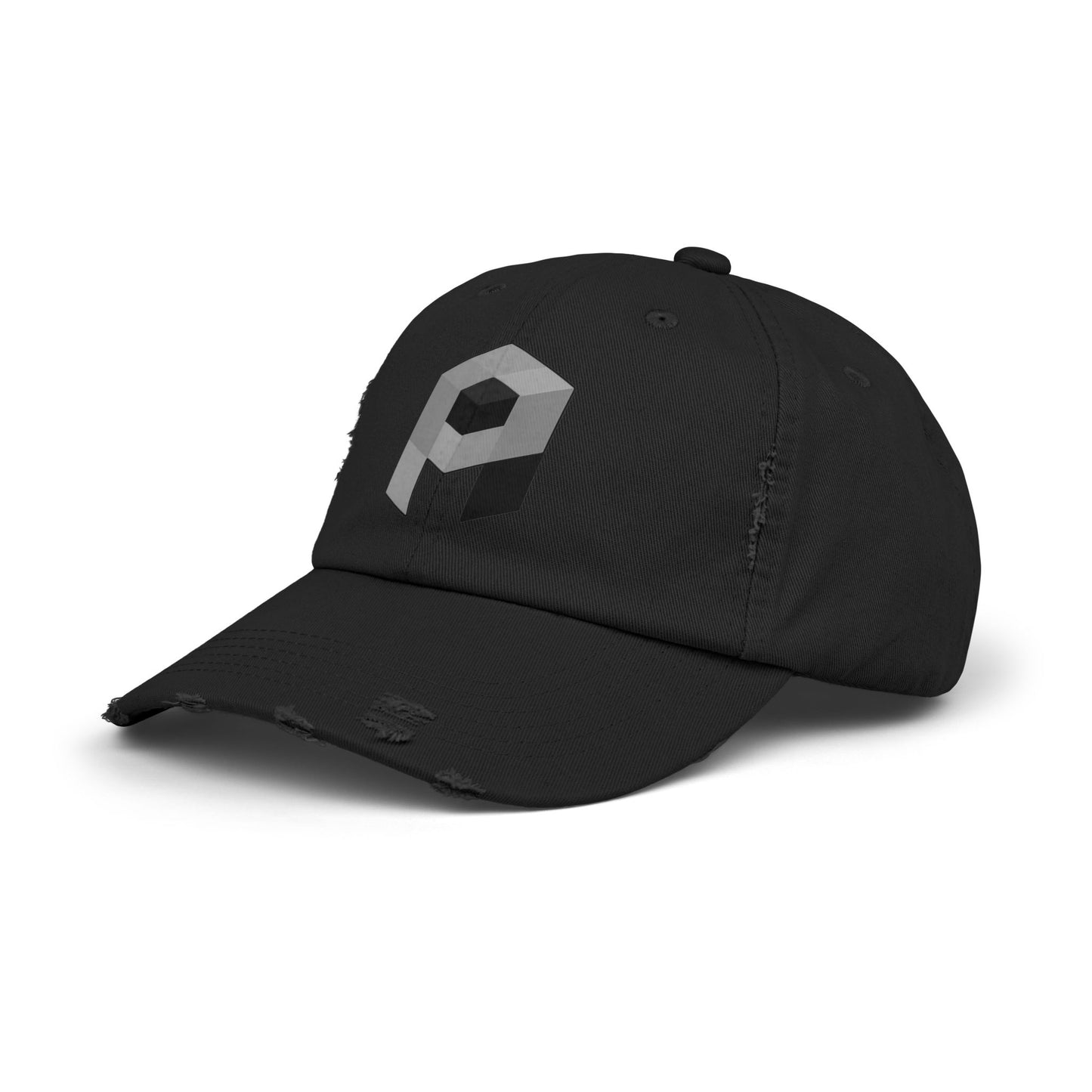 Unisex Pixel Athletics Logo Distressed Cap