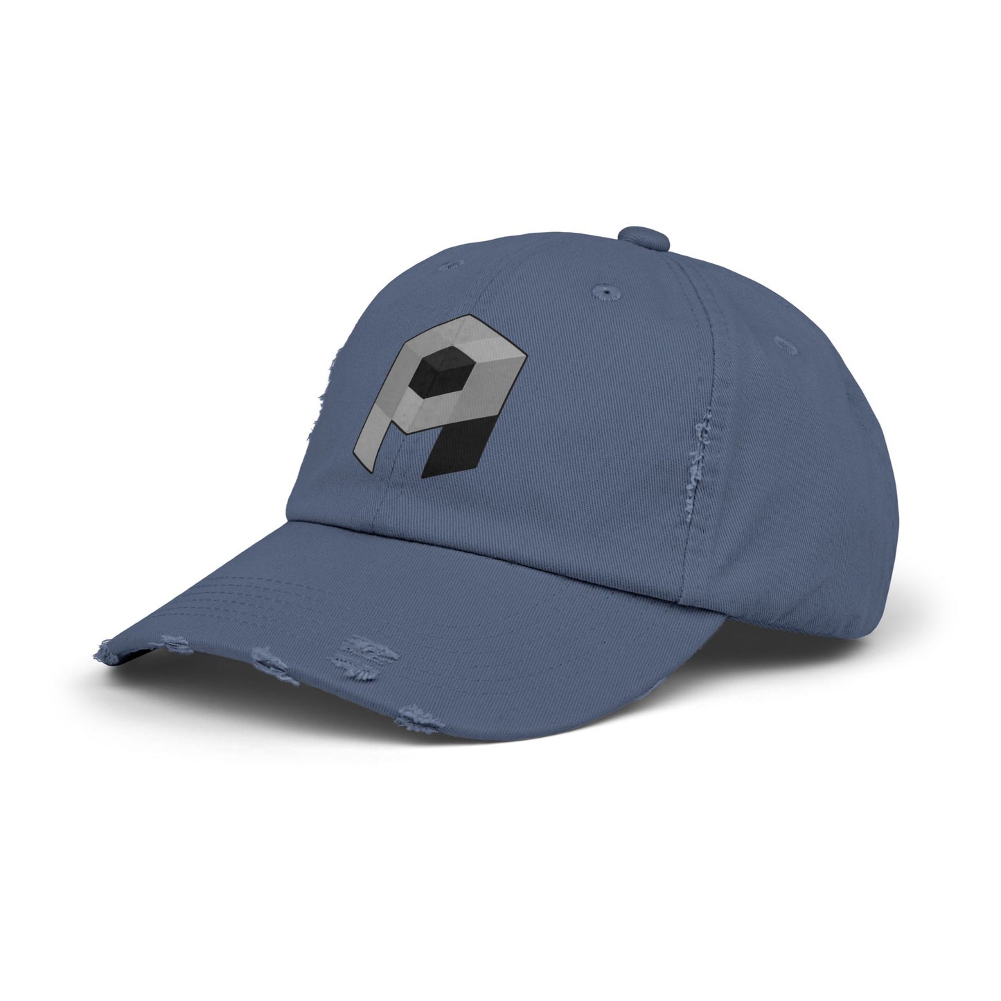 Unisex Pixel Athletics Logo Distressed Cap