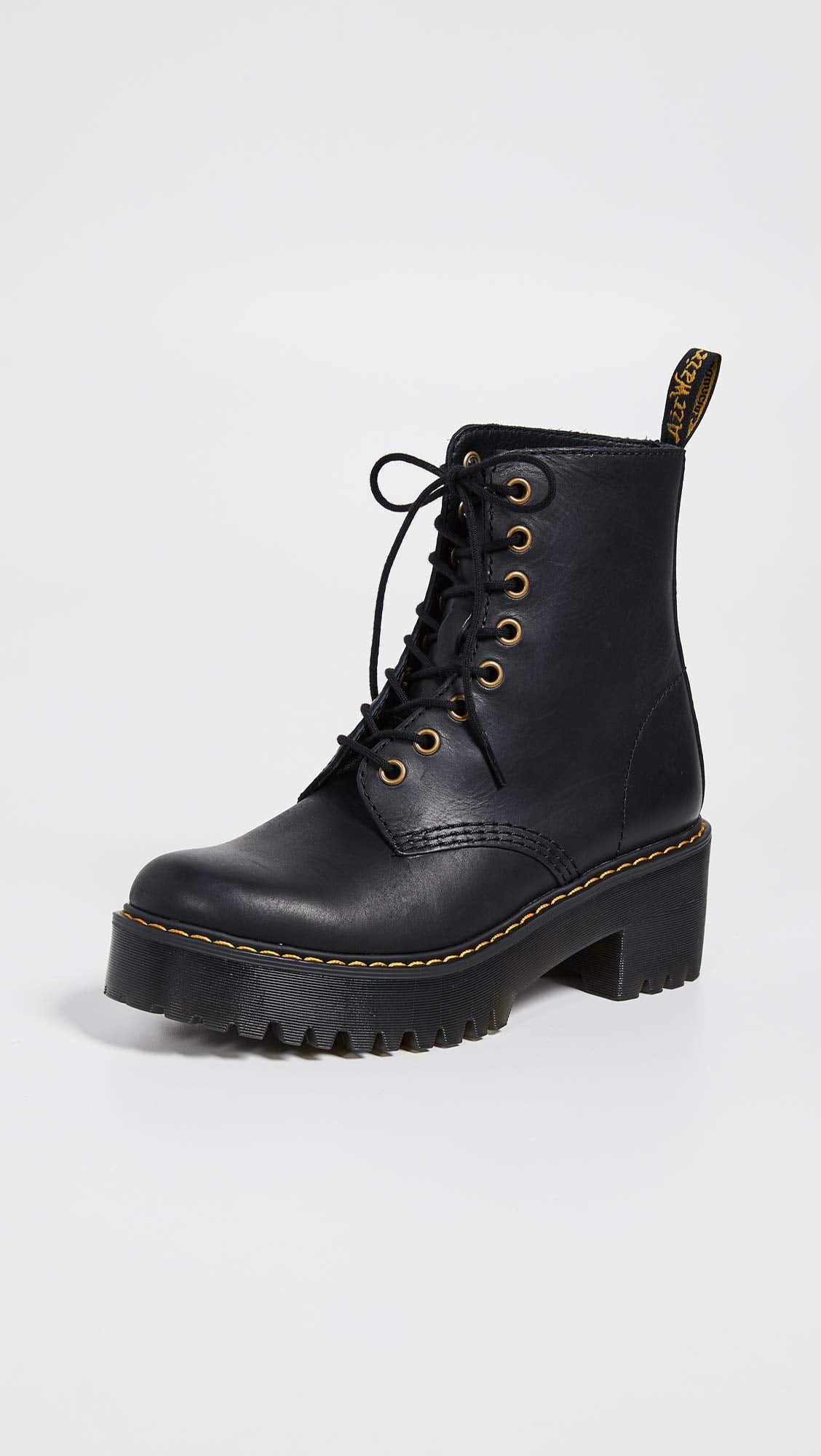 Dr. Martens Women's Shriver Hi Fashion Boot, Black