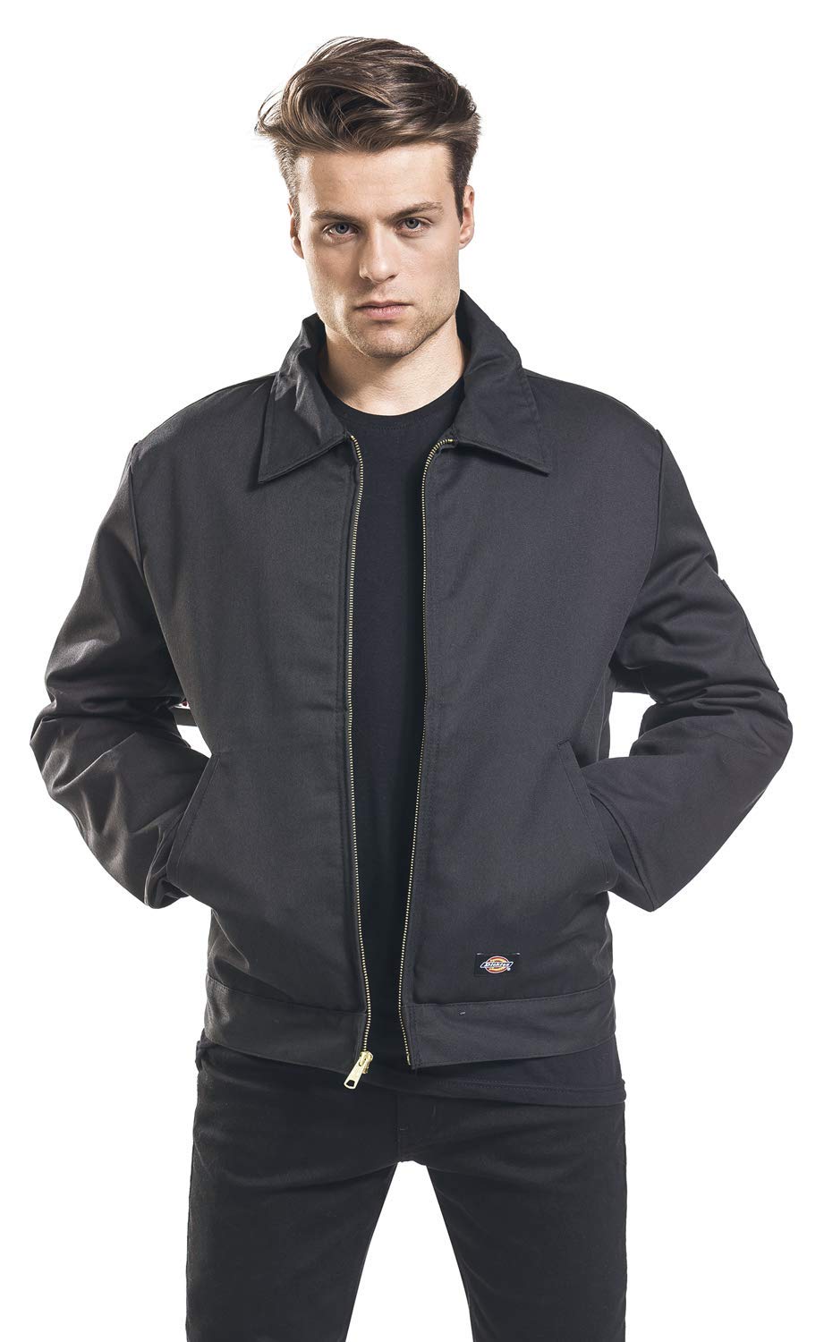 Dickies Men's Big-Tall Insulated Eisenhower Jacket, Black