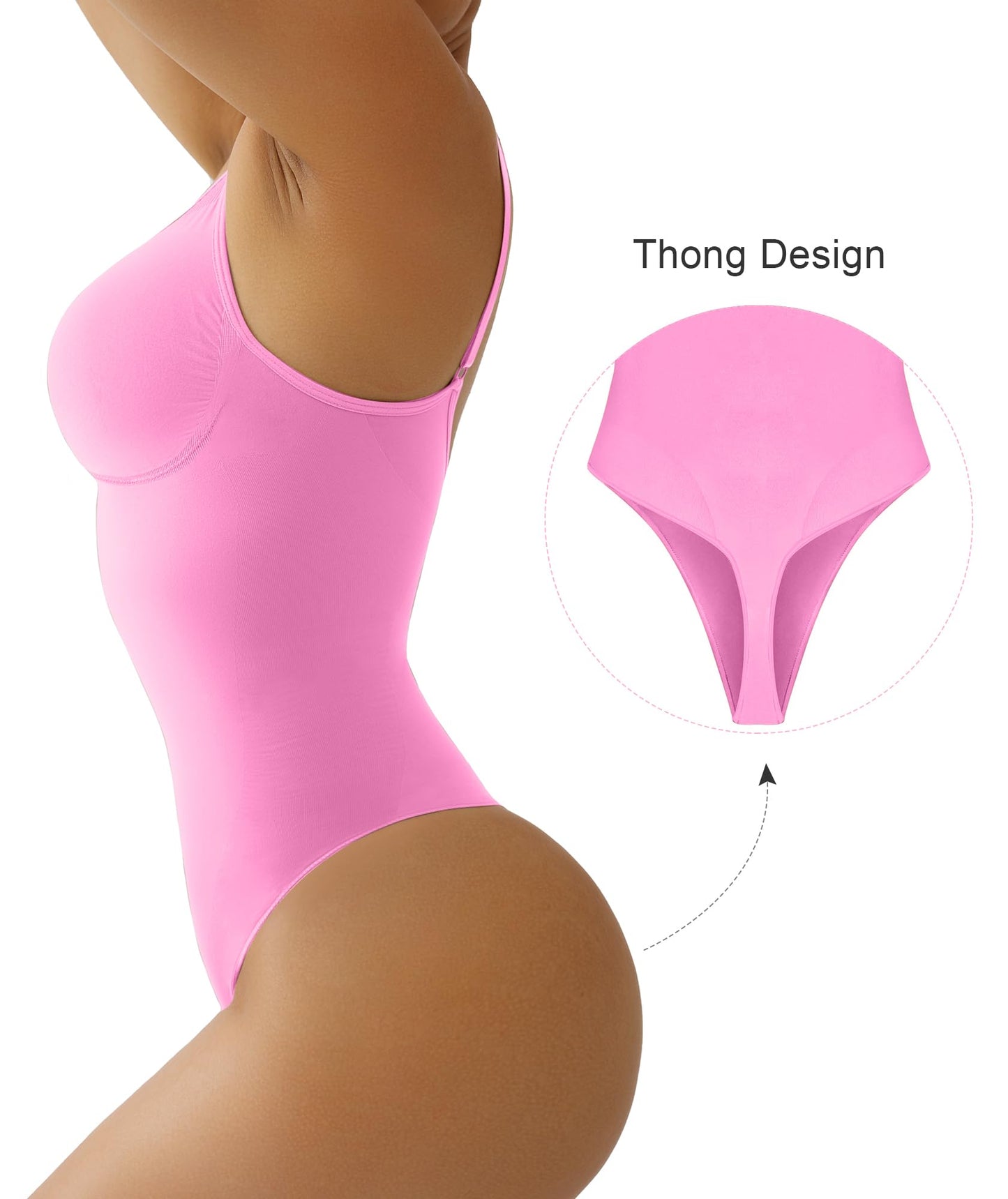 Women's Shapewear Bodysuit Tummy Control Body Shaper Seamless Sculpting Body Suit