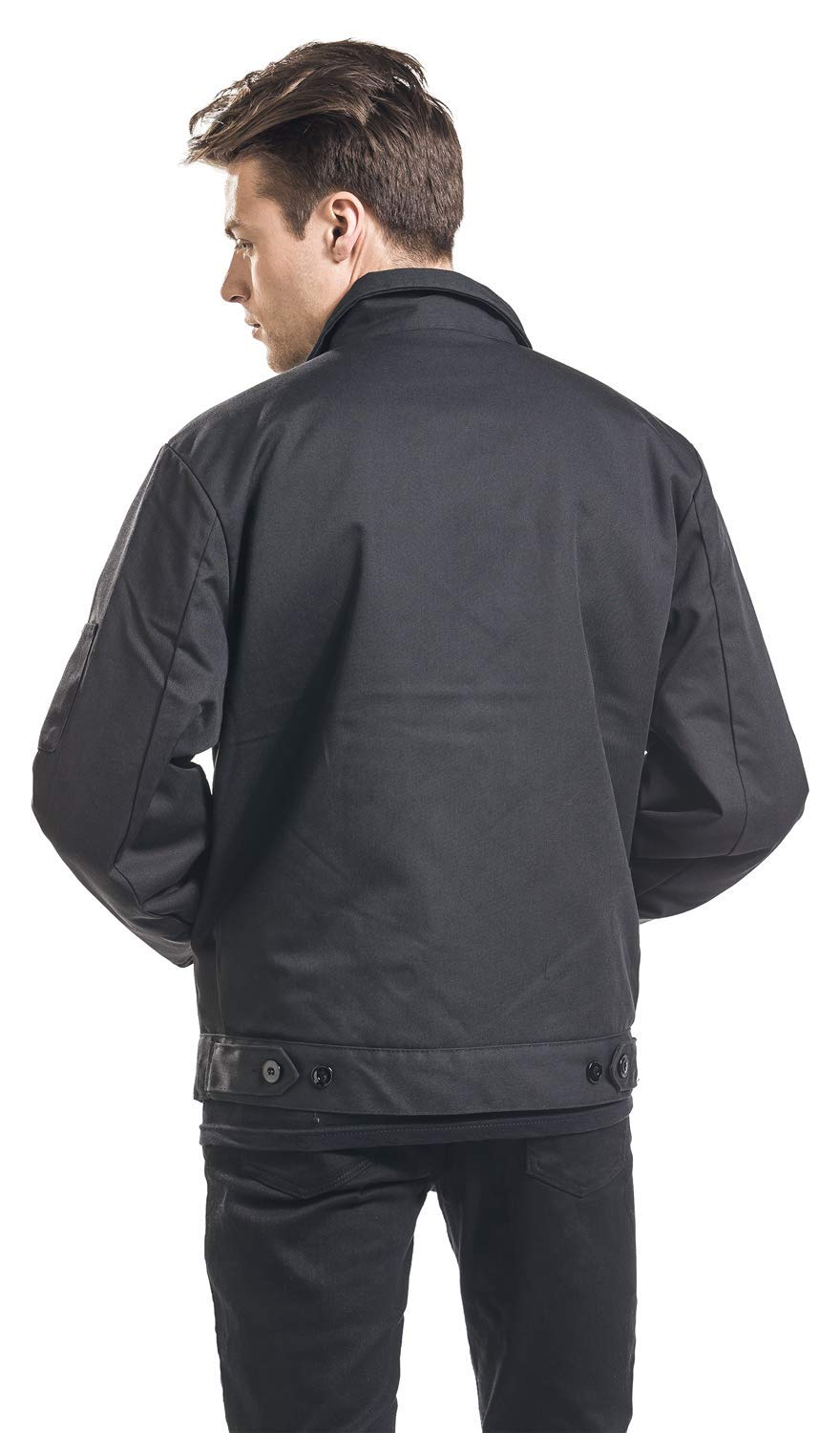 Dickies Men's Big-Tall Insulated Eisenhower Jacket, Black