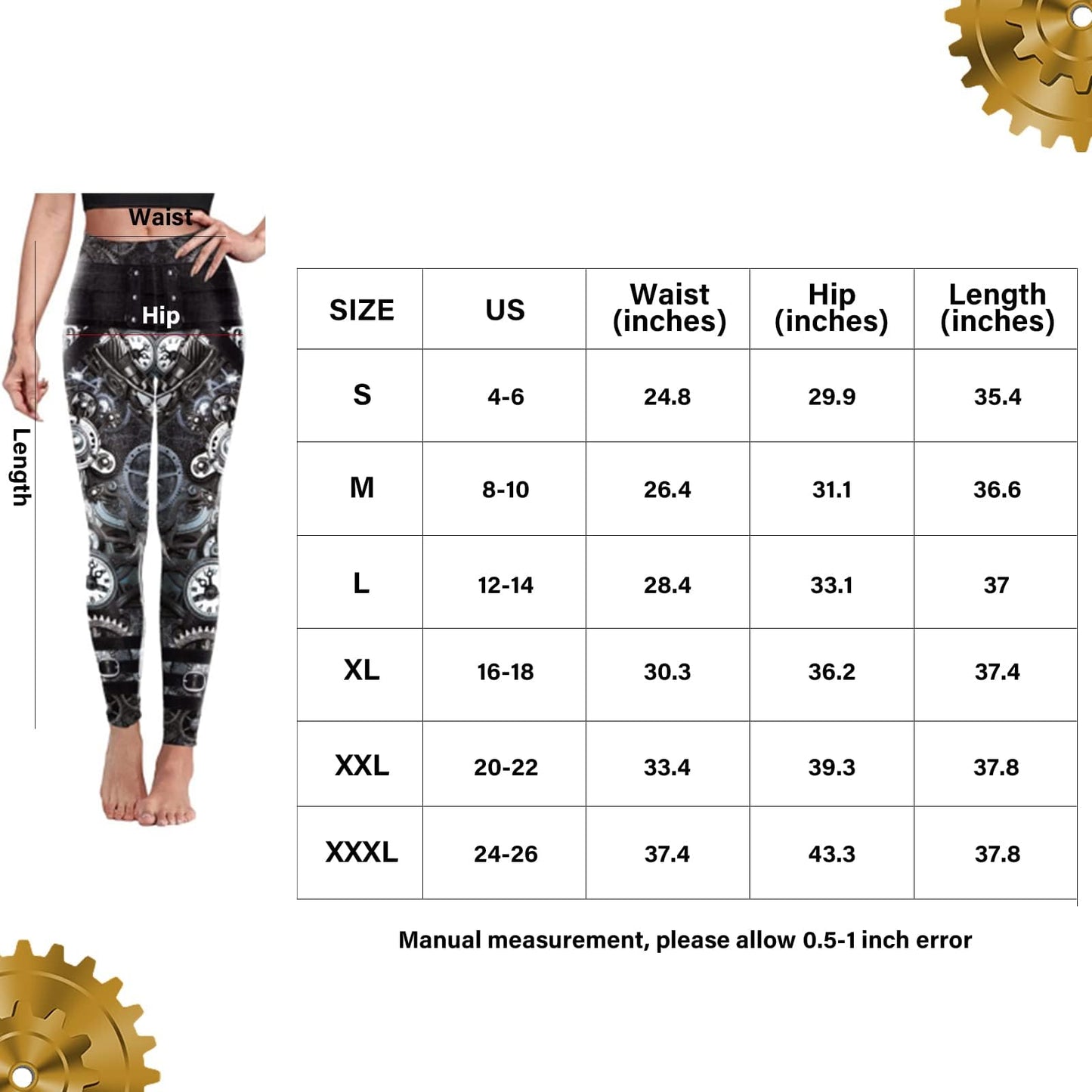 color cosplayer Steampunk Retro Comic Cosplay Women Leggings Punk Print Polyester GothicTrousers Pants