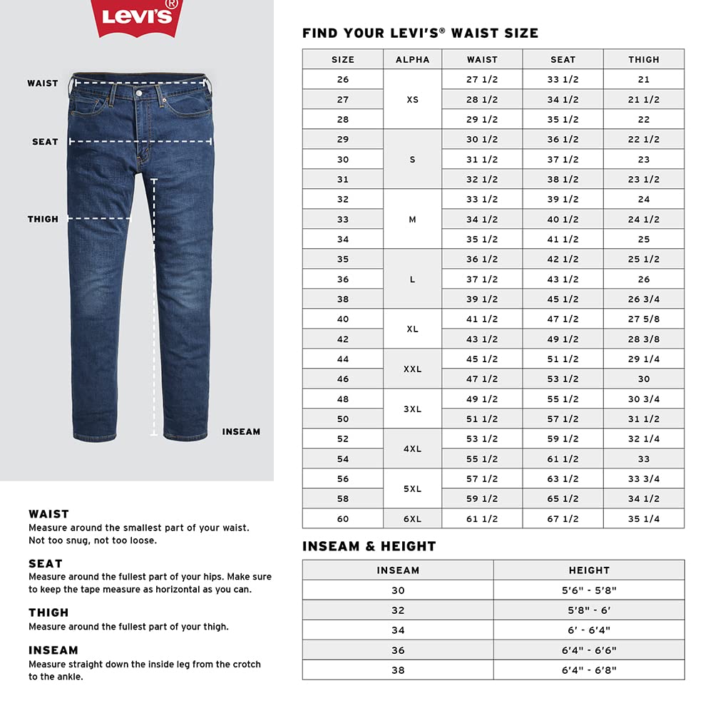 Levi's Men's 541 Athletic Fit Jeans (Also Available in Big & Tall), Funkify