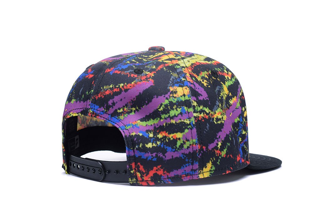 Quanhaigou Graffiti Starry Sky Printed Dad Caps Adjustable Baseball Cap,Unisex Hip Hop Multicolor Lines Snapback Hat Trucker Hats…