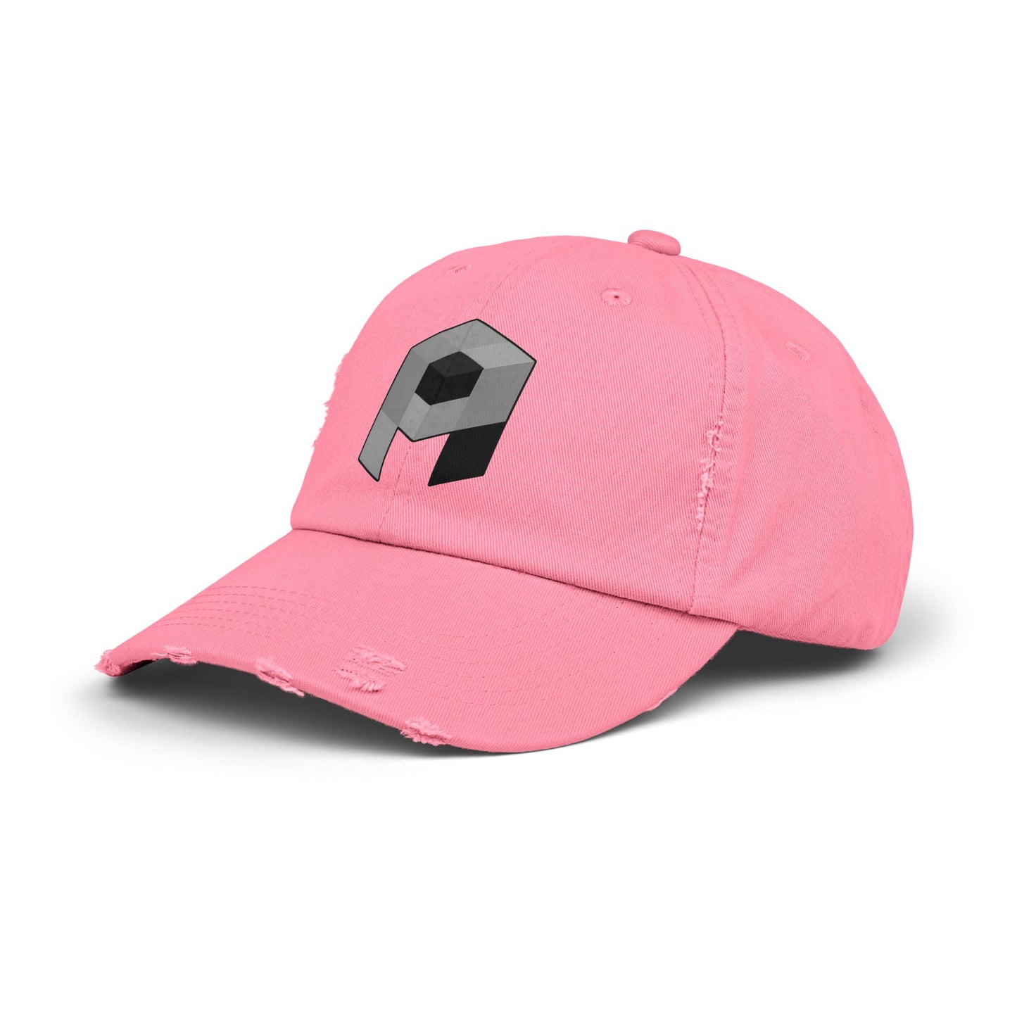 Unisex Pixel Athletics Logo Distressed Cap