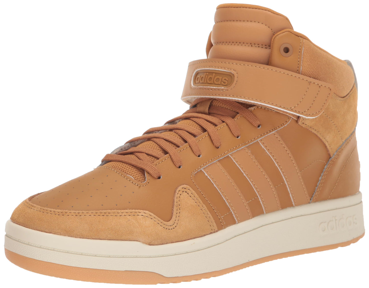 adidas Originals Men's Postmove Mid Cloudfoam Super Sneaker, Mesa/Mesa/Off White