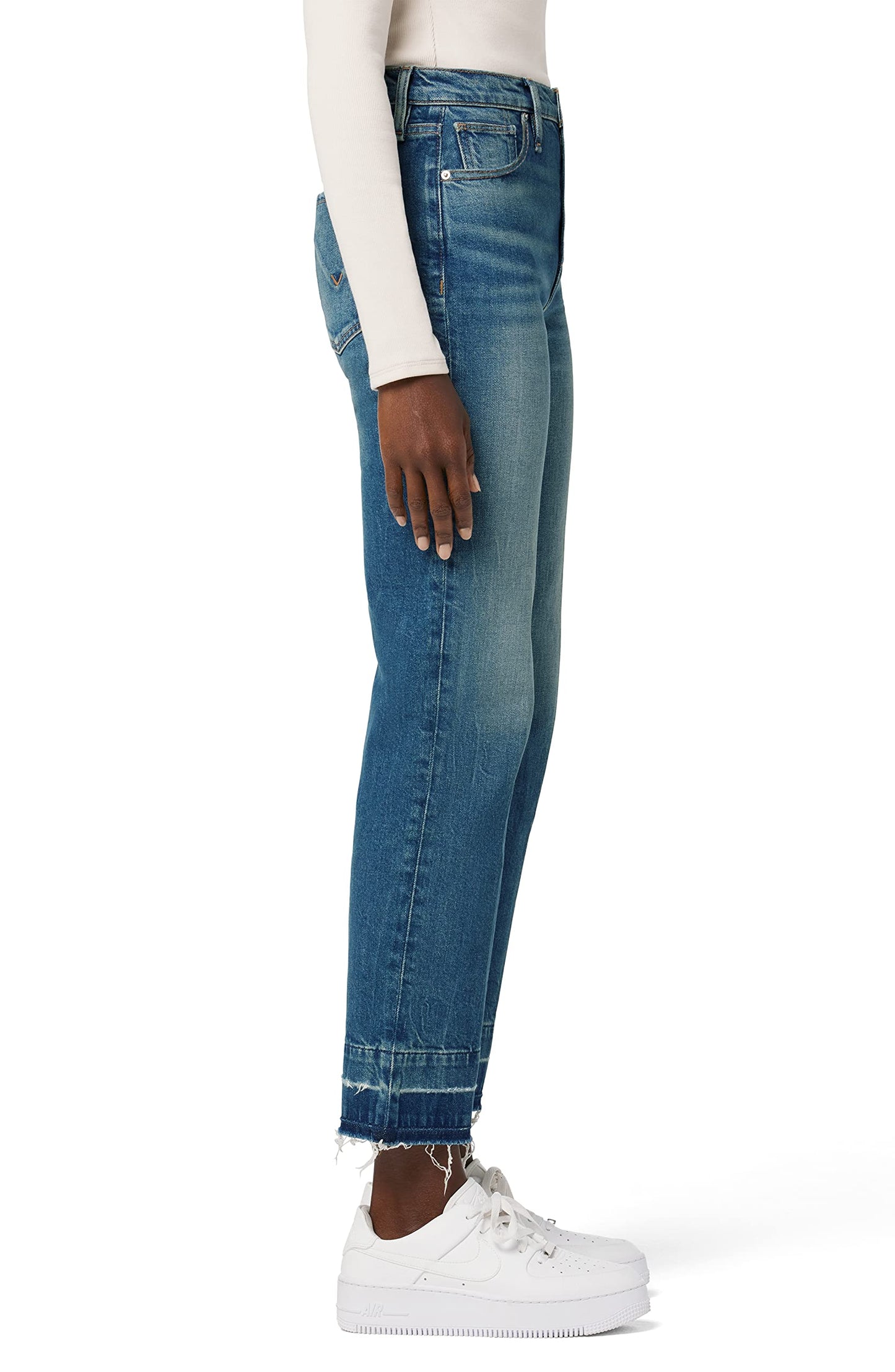 Hudson Jeans Women's Remi High Rise Straight Jean, Moon