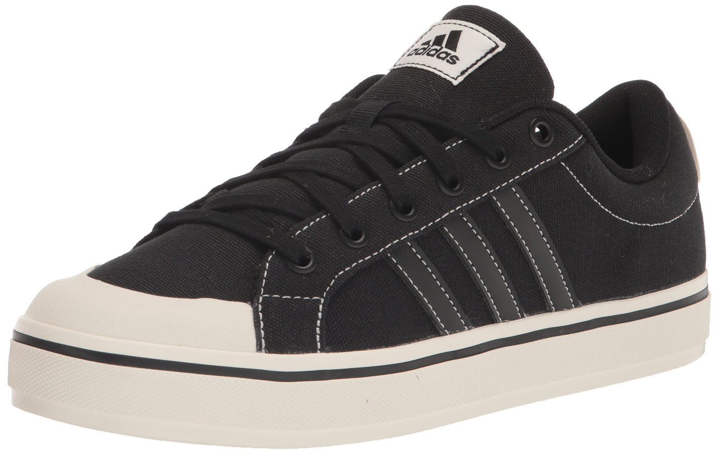 adidas Men's Bravada 2.0 Skate Shoe, Black/Black/Off White