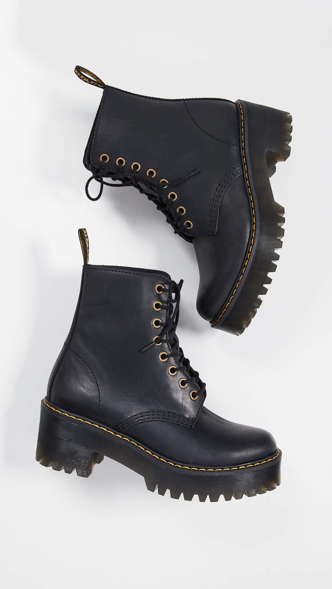 Dr. Martens Women's Shriver Hi Fashion Boot, Black