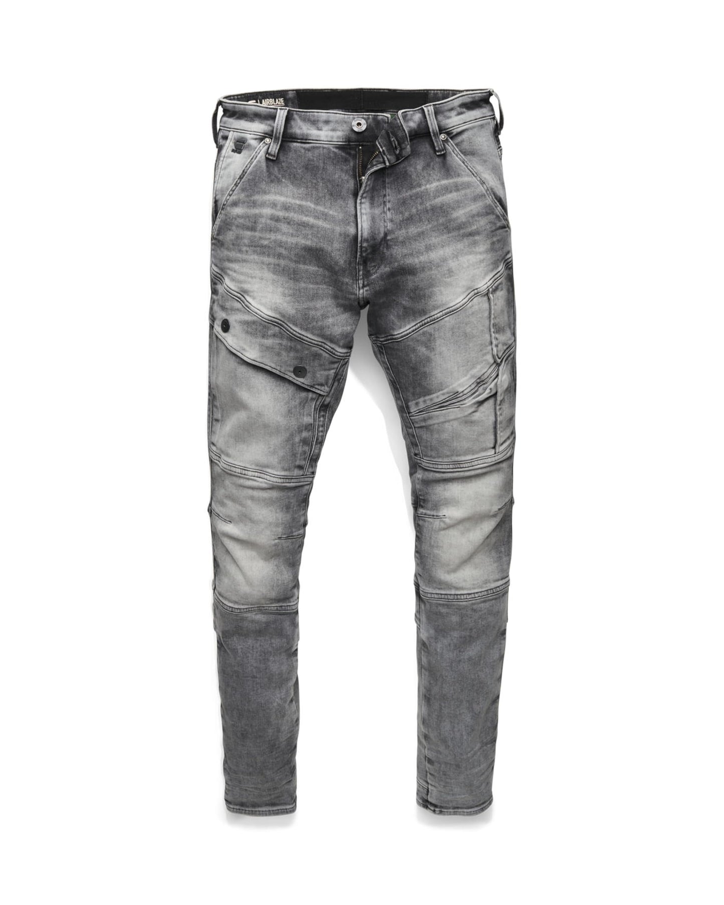 G-STAR Airblaze 3D Skinny Fit Jeans, Faded Seal Grey