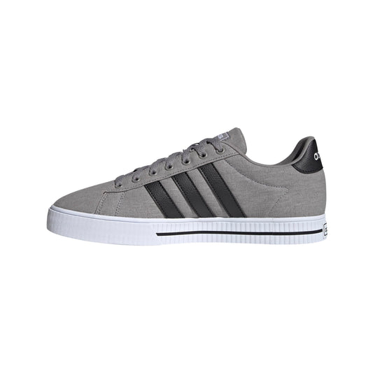 adidas Men's Daily 3.0 Skate Shoe, Dove Grey/Core Black/Cloud White