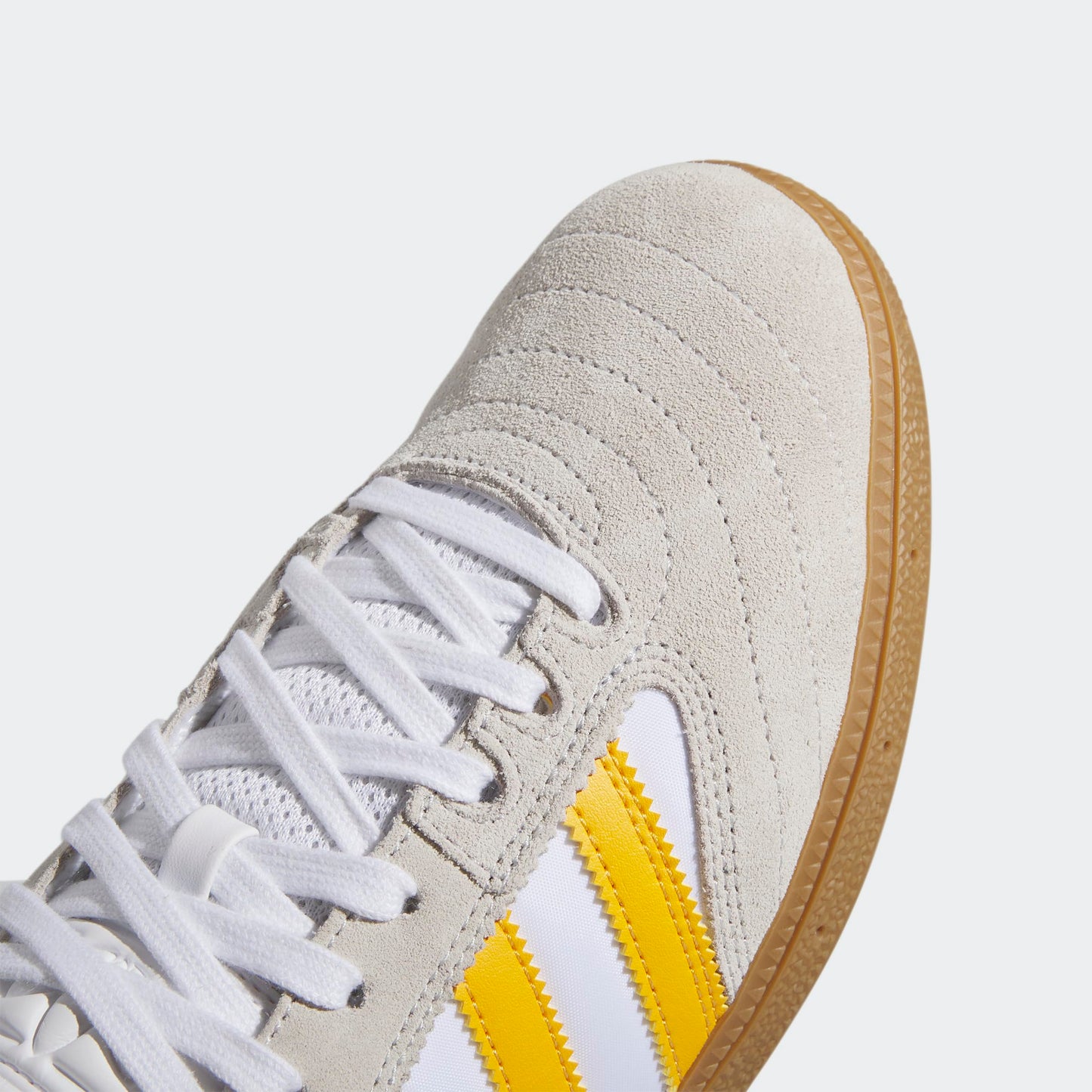 adidas Busenitz Shoes - Crystal White/Preloved Yellow/Gum