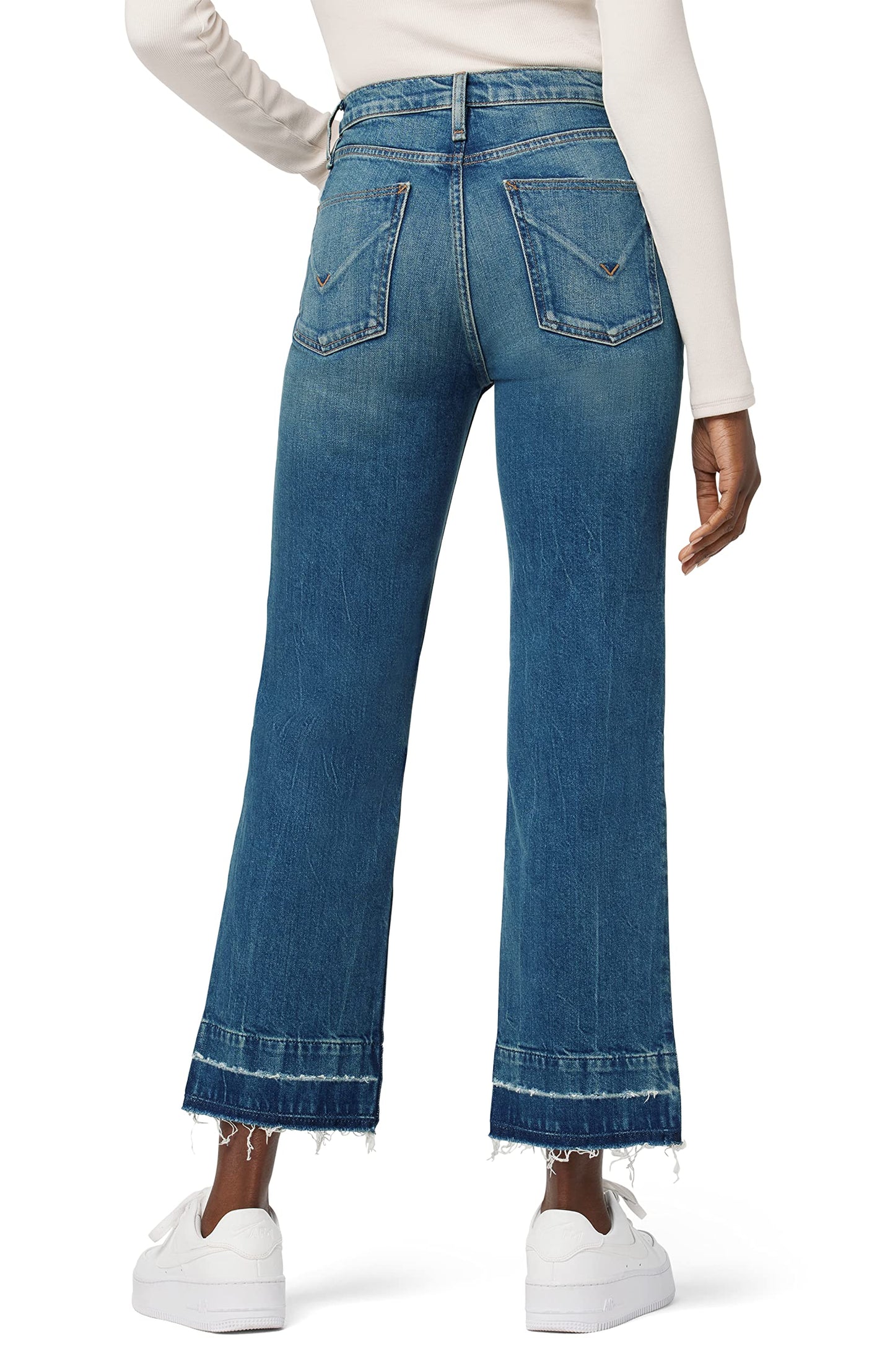 Hudson Jeans Women's Remi High Rise Straight Jean, Moon