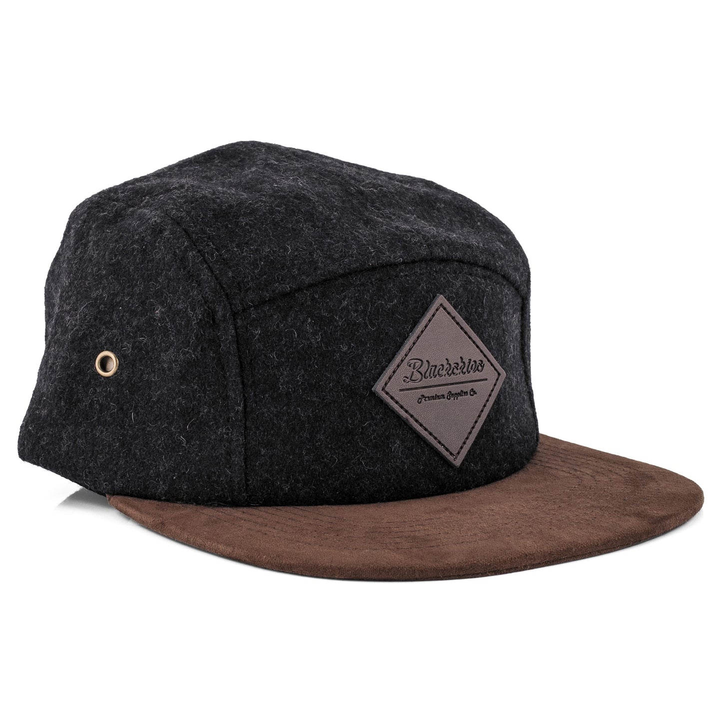 Blackskies Grounded 5-Panel Cap Camp Ladies Men Baseball Cap Surfer Skater Snapback Strapback Synthetic Suede