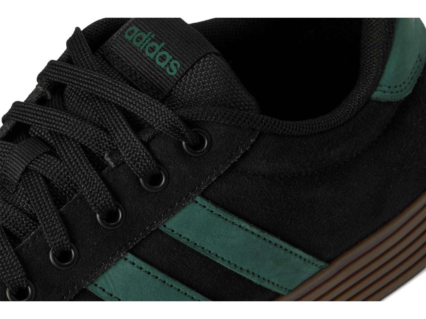 adidas Unisex Daily 4.0 Sneaker, Black/Collegiate Green/Gum