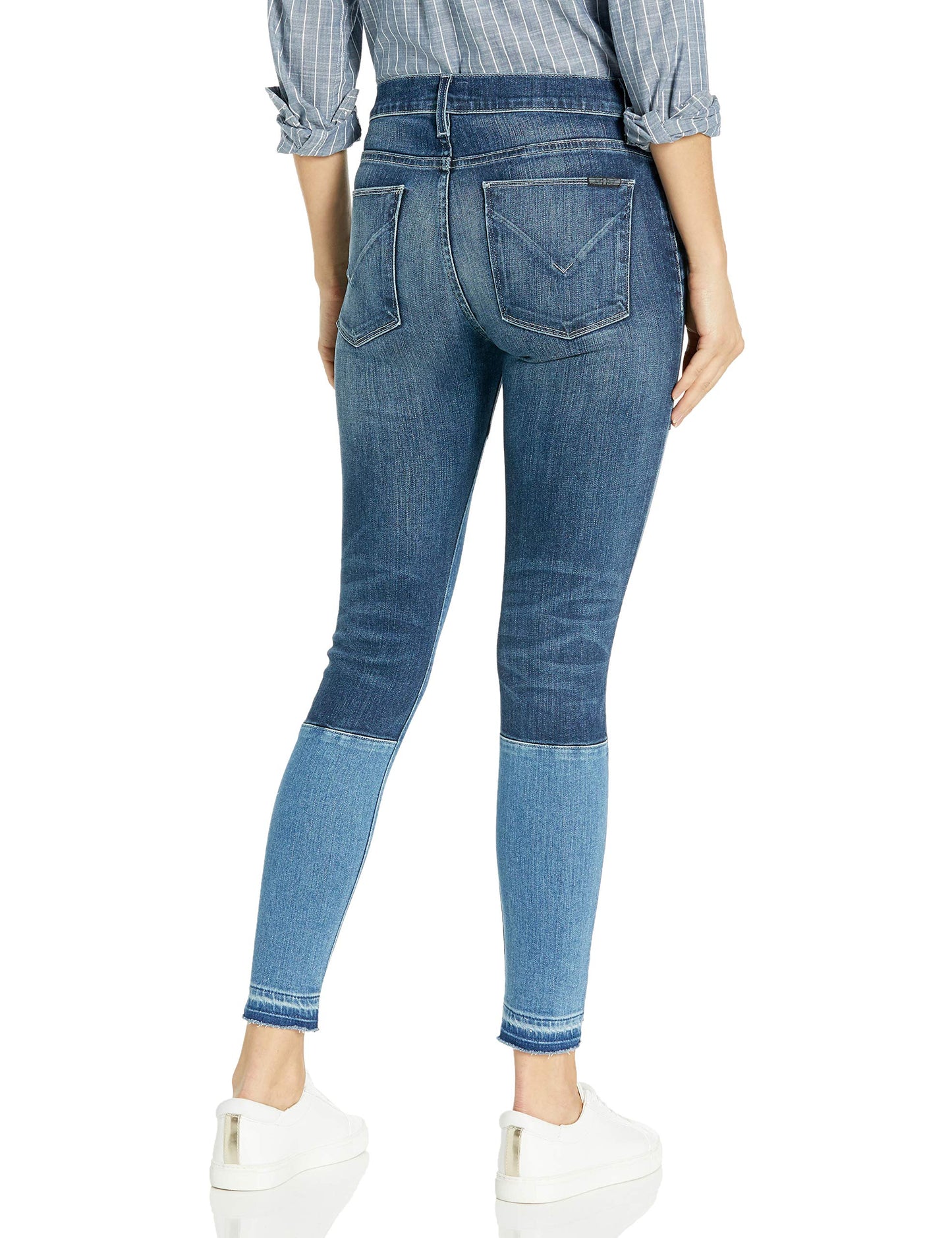 Hudson Jeans Women's Isla Midrise Crop Skinny with Released Hem Jean, HIGH Marks